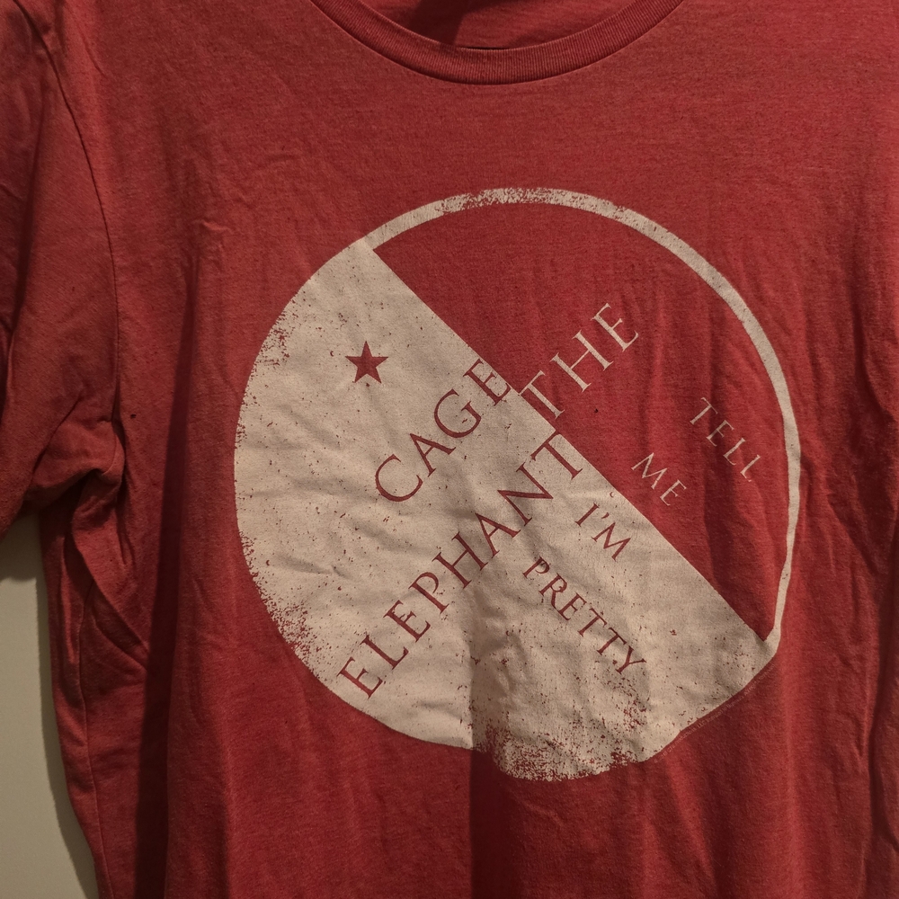 Red Cage The Elephant T-Shirt